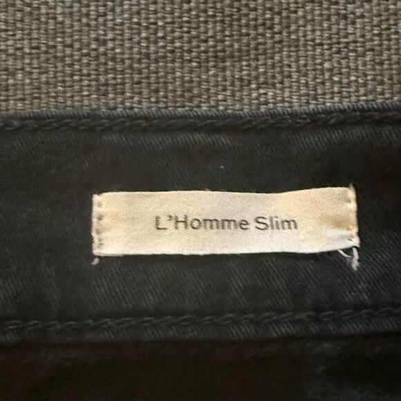 Frame L’Homme Slim Comfort Stretch Twill Jeans. Garage Navy. Size 33. - Picture 8 of 11